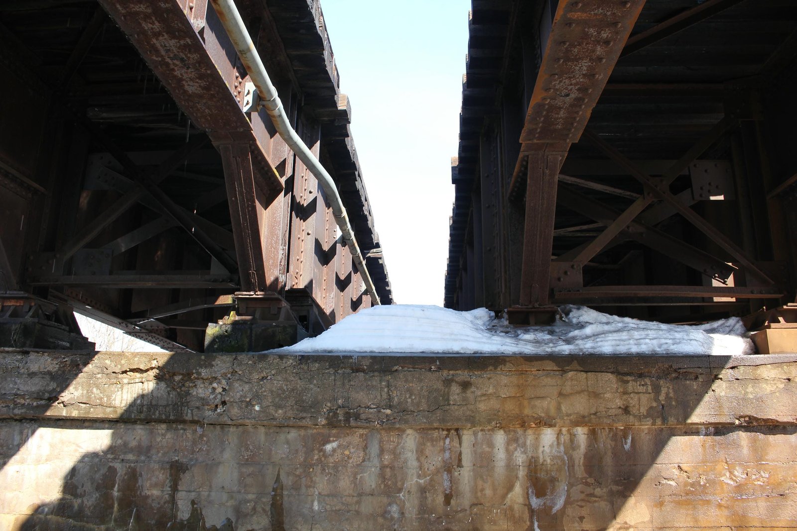Between tracks